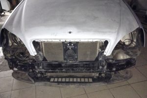 Полная перекраска Mercedes w220