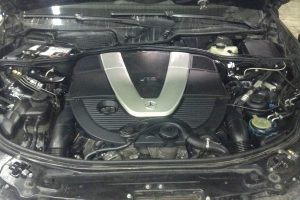 Ремонт поршневой w221 v12 (Броня)