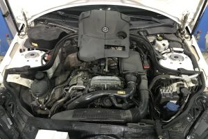 Чистка дроссельной заслонки Mercedes M274